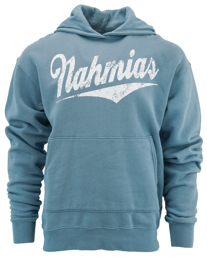 Nahmias Gym Class Hoodie in Blue - Discounts on NAHMIAS at UAL