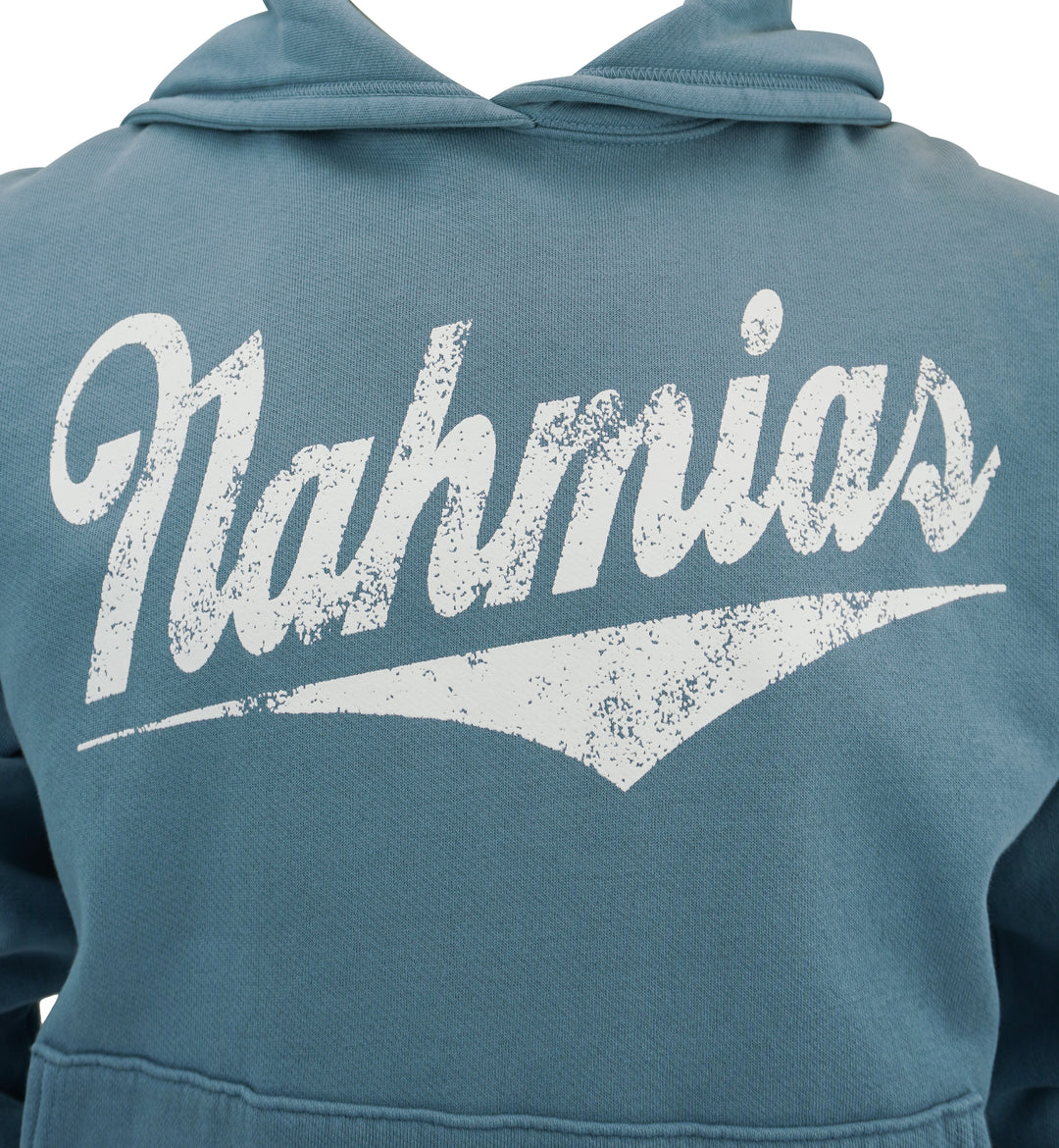 Nahmias Gym Class Hoodie in Blue - Discounts on NAHMIAS at UAL