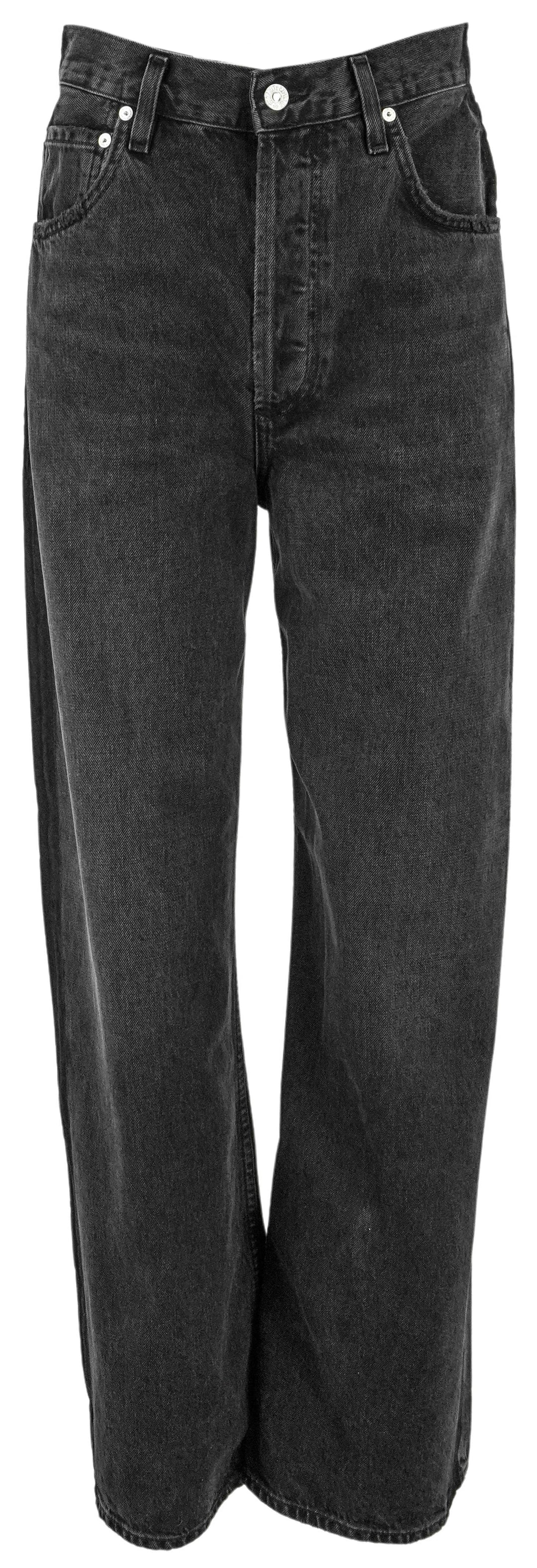 Citizens of Humanity Ayla Baggy Jean in Black Salt - Discounts on Citizens of Humanity at UAL