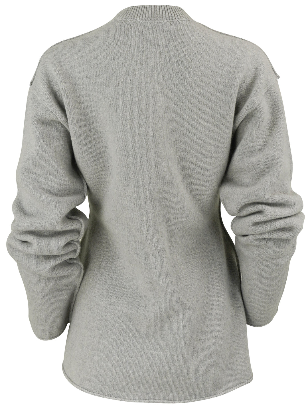 Sofie D'Hoore Memling Wool Sweater in Grey Melange - Discounts on Sofie D'Hoore at UAL