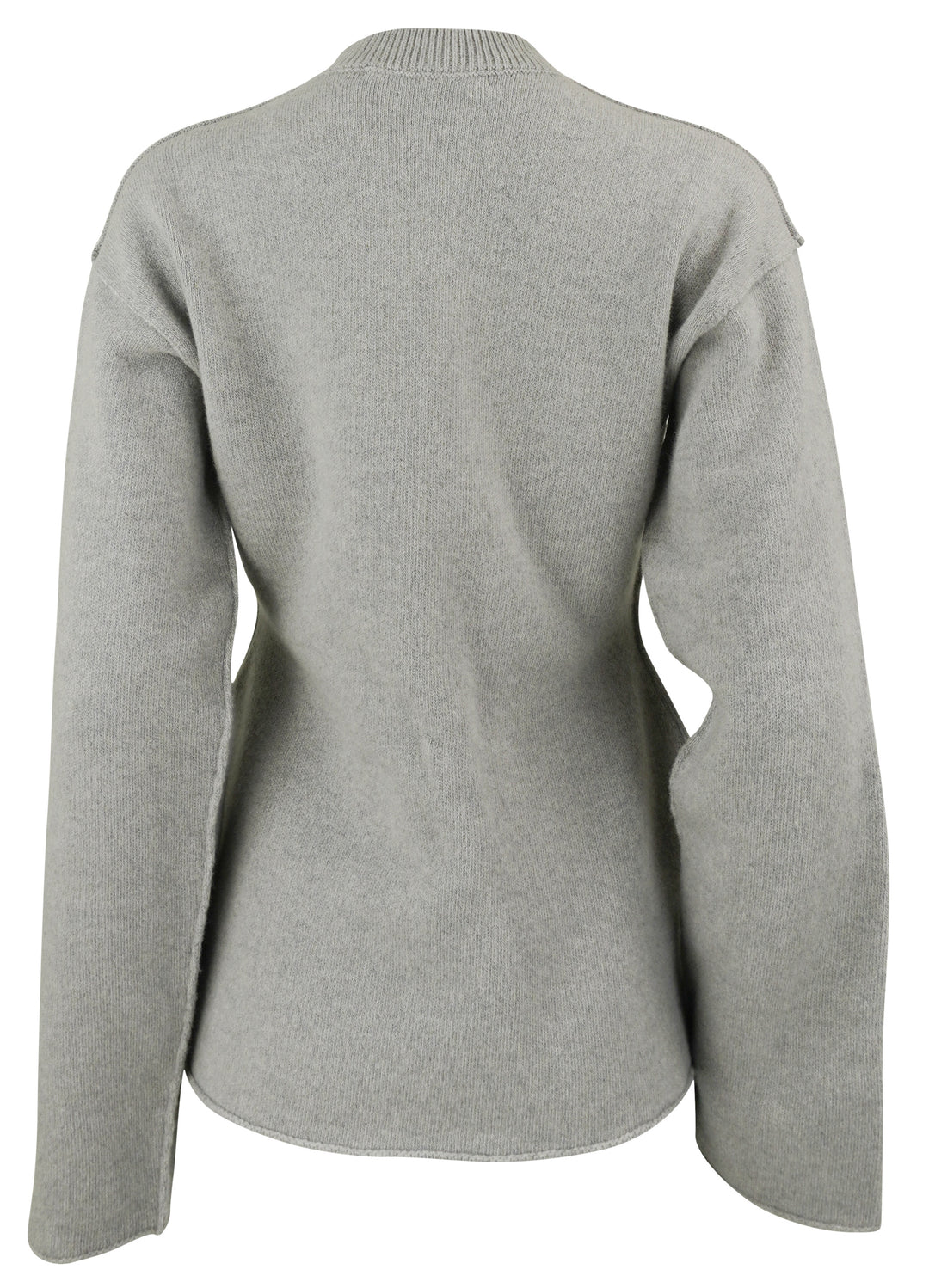 Sofie D'Hoore Memling Wool Sweater in Grey Melange - Discounts on Sofie D'Hoore at UAL