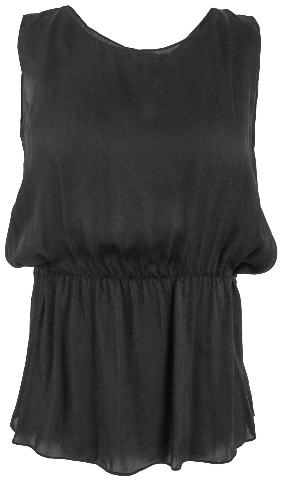 Theory Silk Tank in Black - Discounts on Theory at UAL