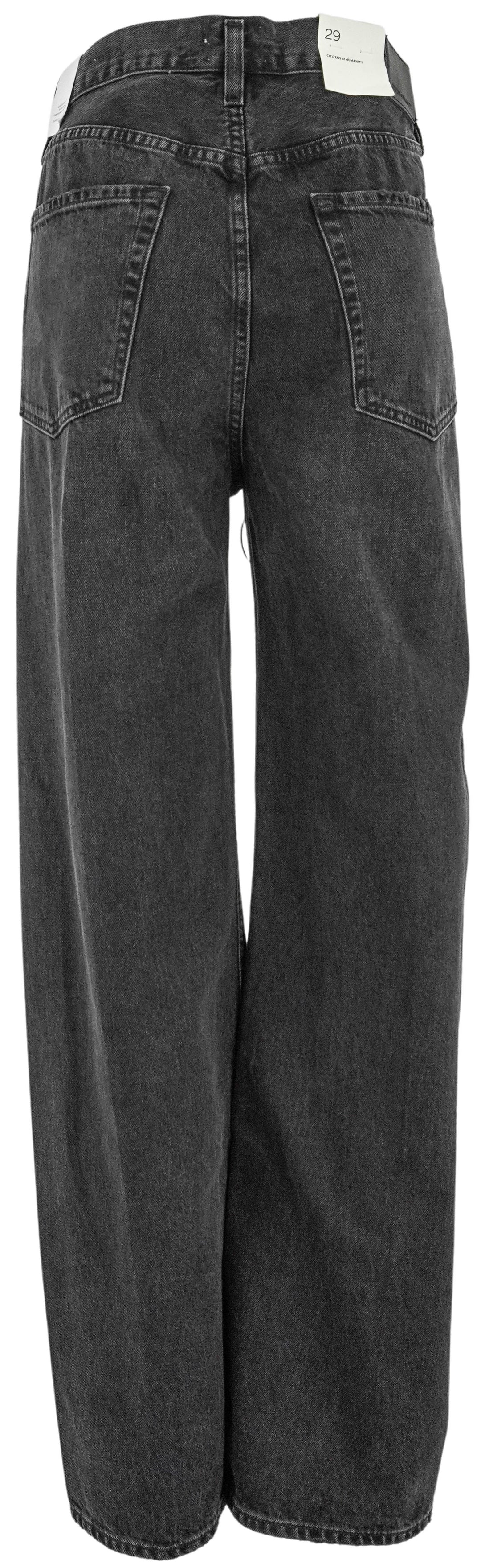 Citizens of Humanity Ayla Baggy Jean in Black Salt - Discounts on Citizens of Humanity at UAL