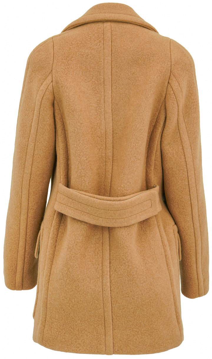 Dries Van Noten Randia Coat in Camel - Discounts on Dries Van Noten at UAL