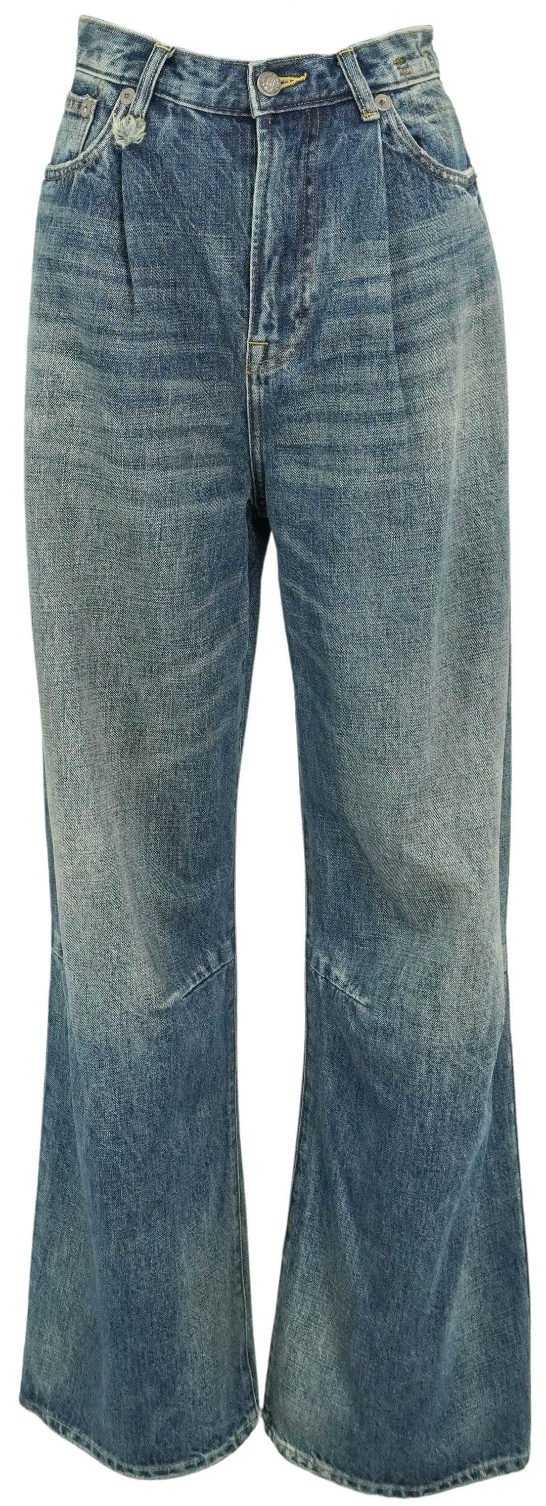R13 Wayne Jean in Dawson Blue - Discounts on R13 at UAL