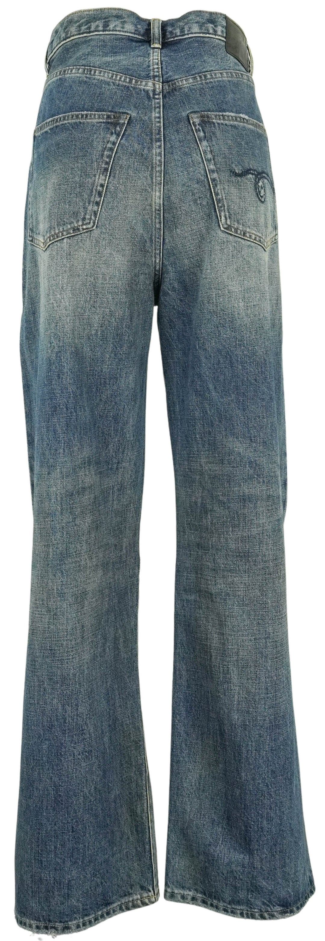 R13 Wayne Jean in Dawson Blue - Discounts on R13 at UAL