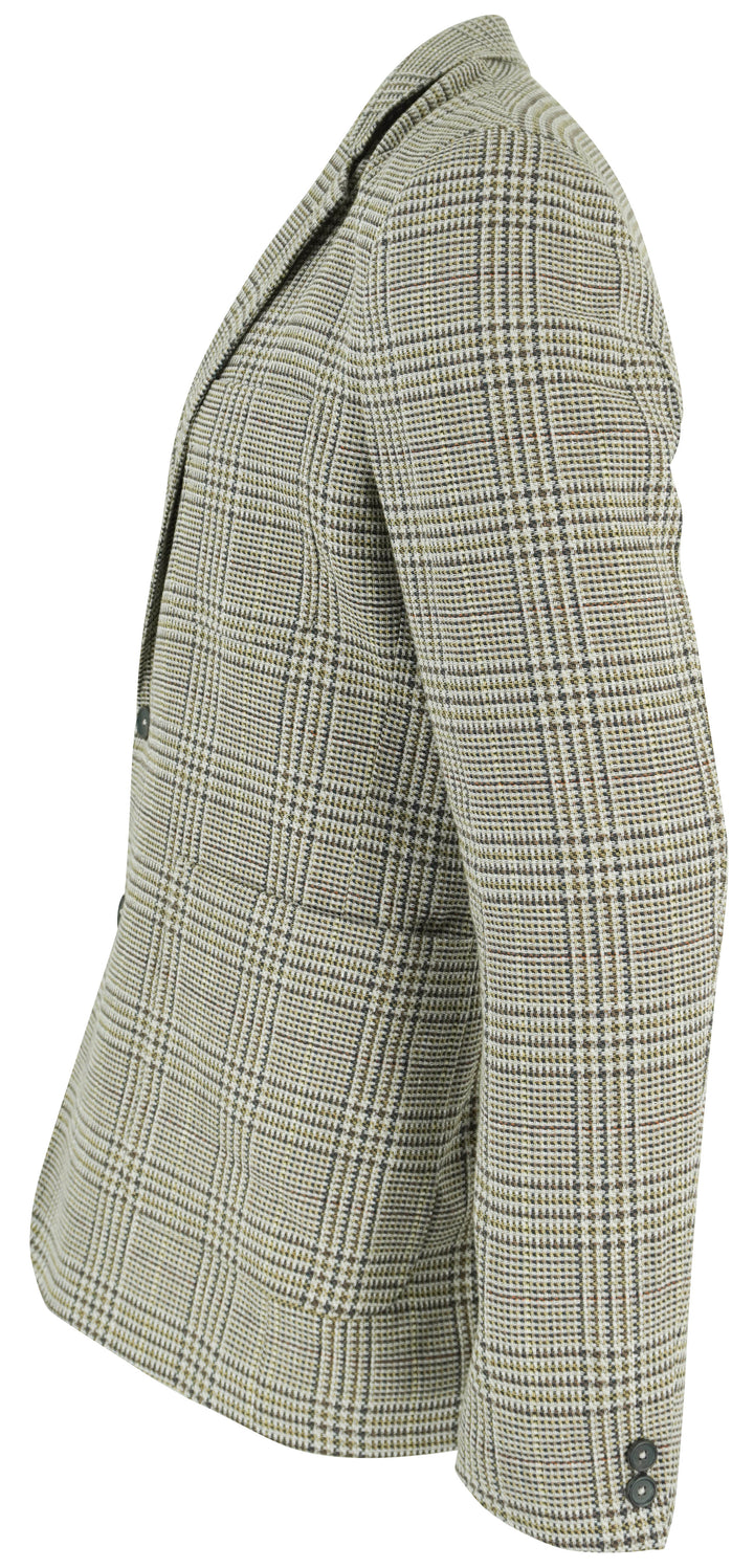 Billy Reid Archie Jacket in Tan Multi - Discounts on Billy Reid at UAL