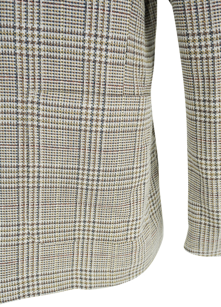 Billy Reid Archie Jacket in Tan Multi - Discounts on Billy Reid at UAL