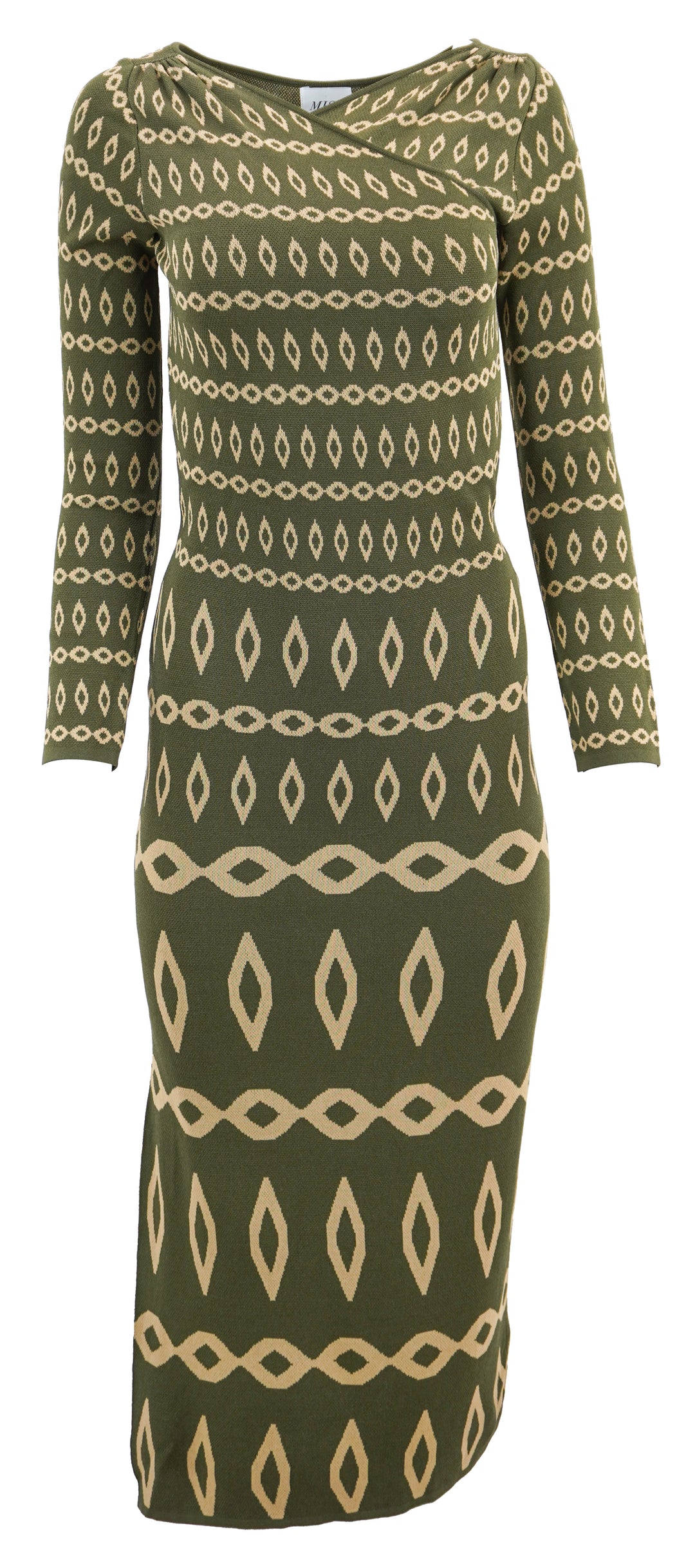 Misa Los Angeles Lainey Dress in Olive - Discounts on Misa at UAL