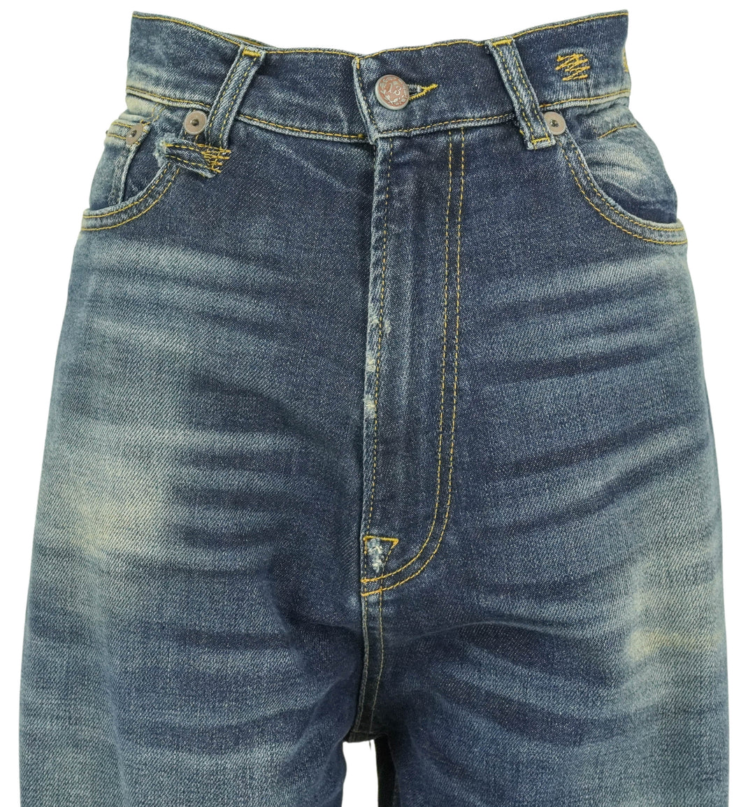 R13 Venti Jean in Ansel Blue - Discounts on R13 at UAL