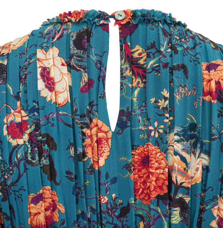 Ulla Johnson Ilaria Silk Dress in Bluette - Discounts on Ulla Johnson at UAL