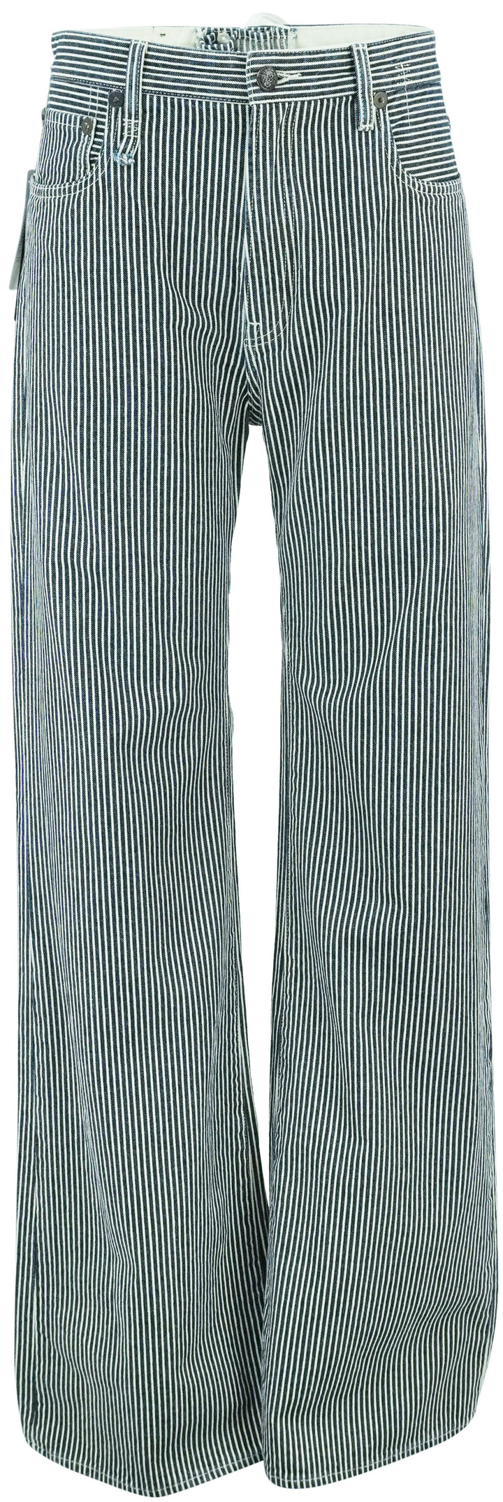 R13 Lace Back Jane Jean in Indigo Railroad - Discounts on R13 at UAL
