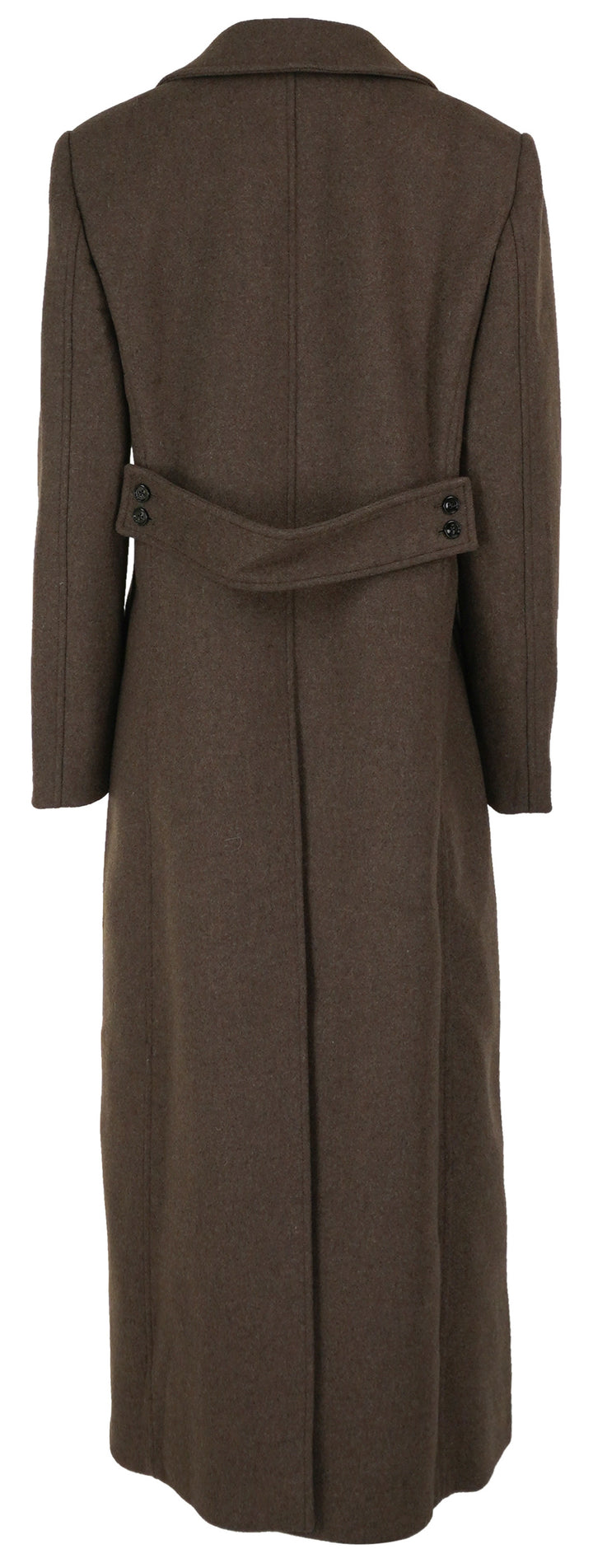 Ann Demeulemeester Agniet Double Breasted Coat in Beaver - Discounts on Ann Demeulemeester at UAL