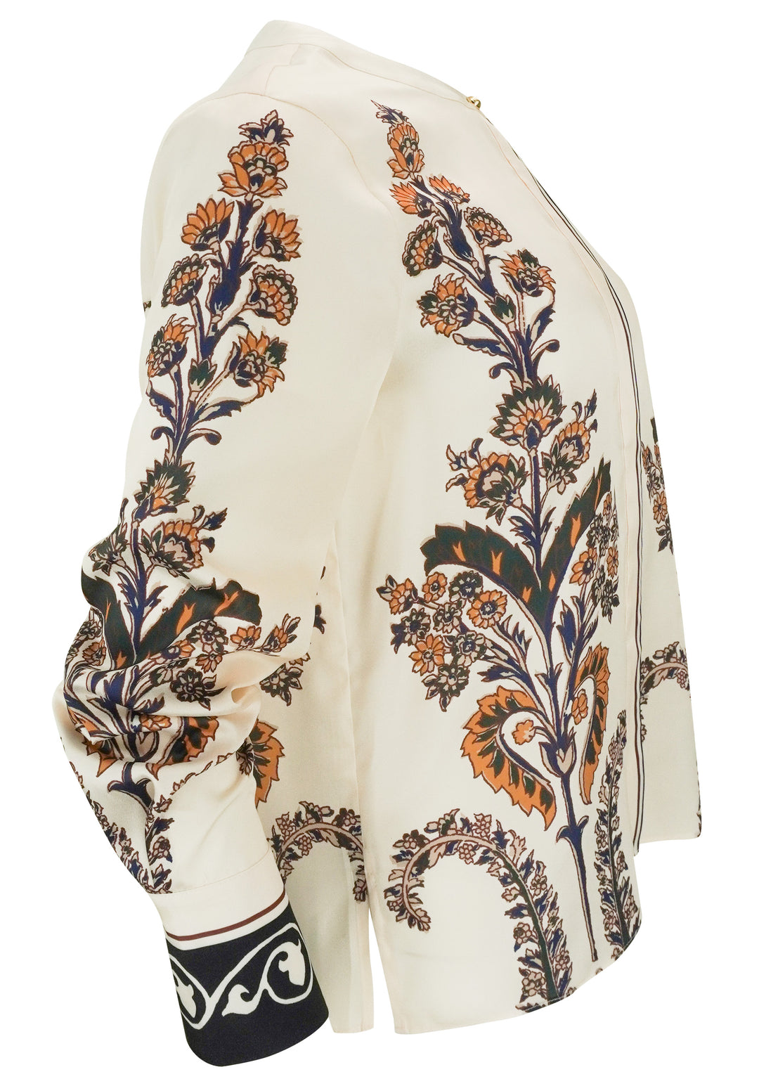 Veronica Beard Hoku Blouse in Ecru Multi - Discounts on Veronica Beard at UAL