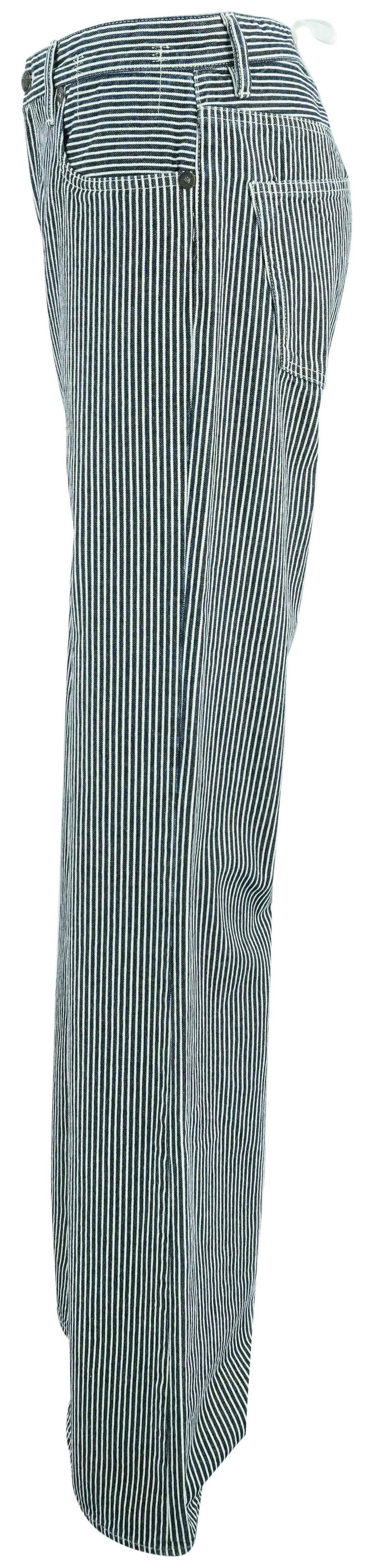 R13 Lace Back Jane Jean in Indigo Railroad - Discounts on R13 at UAL
