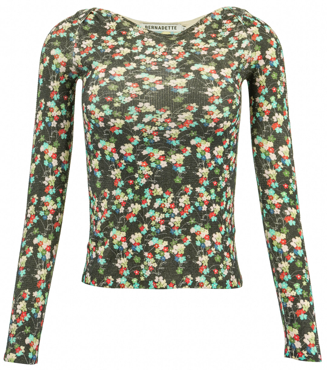 Bernadette Luke Long Sleeve Tee in Floral Print - Discounts on Bernadette at UAL
