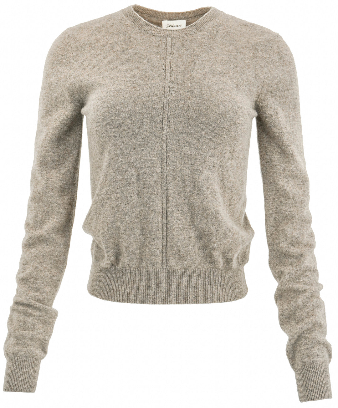 Saint Laurent Sweater in Taupe - Discounts on Saint Laurent at UAL