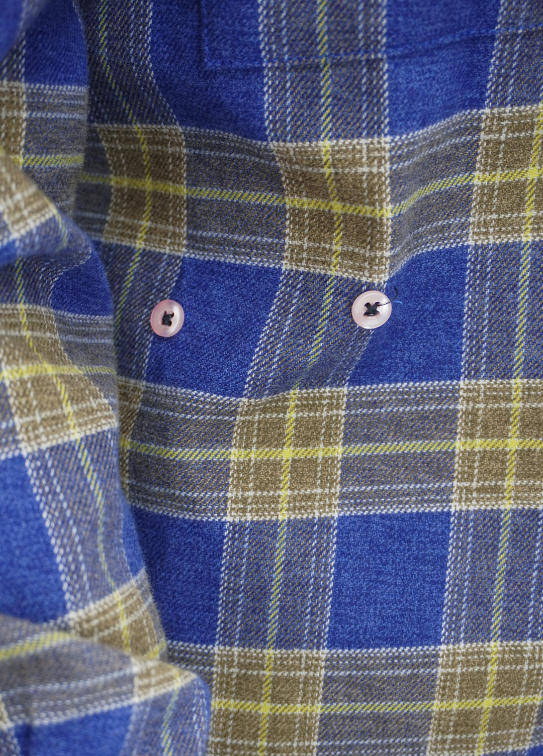 Wear Cissa Daily Shirt in Blue/Yellow Plaid - Discounts on Wear Cissa at UAL