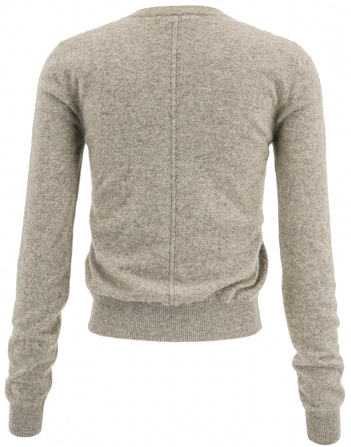 Saint Laurent Sweater in Taupe - Discounts on Saint Laurent at UAL