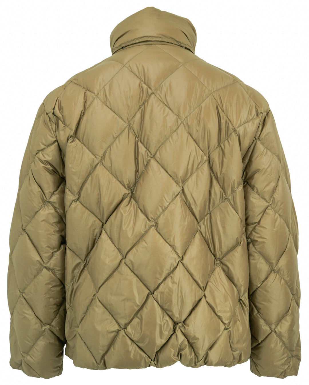 Jil Sander Quilted Puffer Jacket in Beaver - Discounts on Jil Sander at UAL