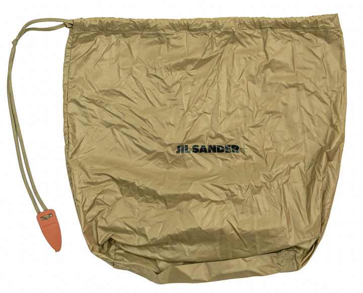 Jil Sander Quilted Puffer Jacket in Beaver - Discounts on Jil Sander at UAL