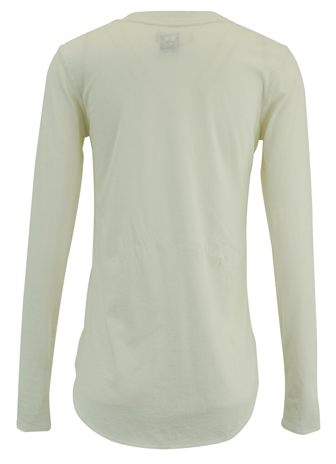 NSF Henley Tee Shirt in White - Discounts on NSF at UAL