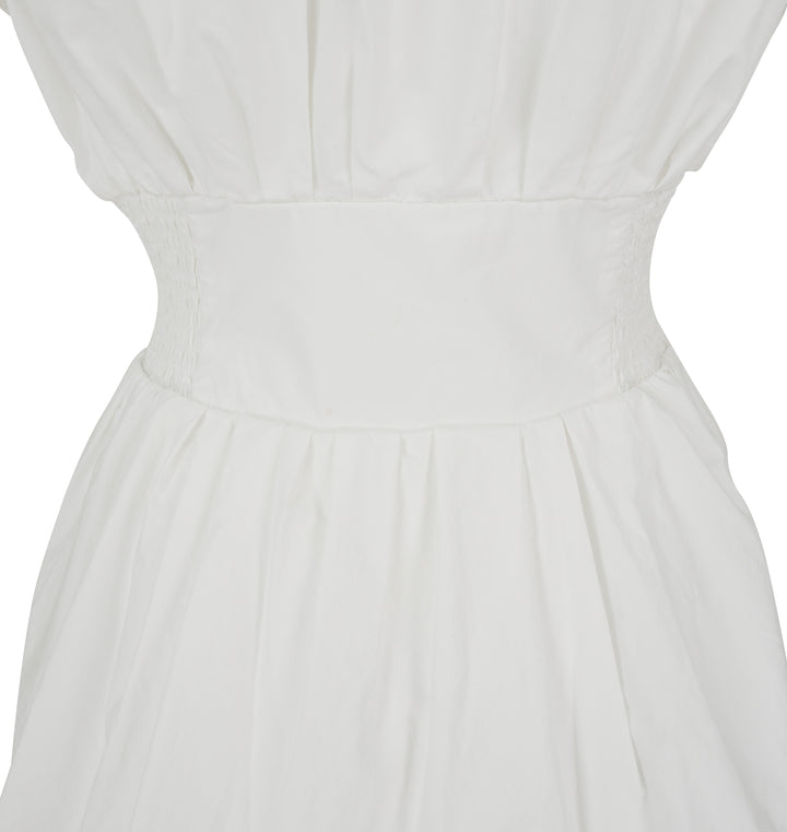 Rosie Assoulin Boogie Woogie Bugle Boy Dress in White - Discounts on Rosie Assoulin at UAL