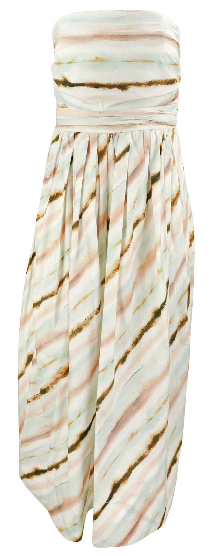 A.L.C. Tara Striped Dress in Watercolor