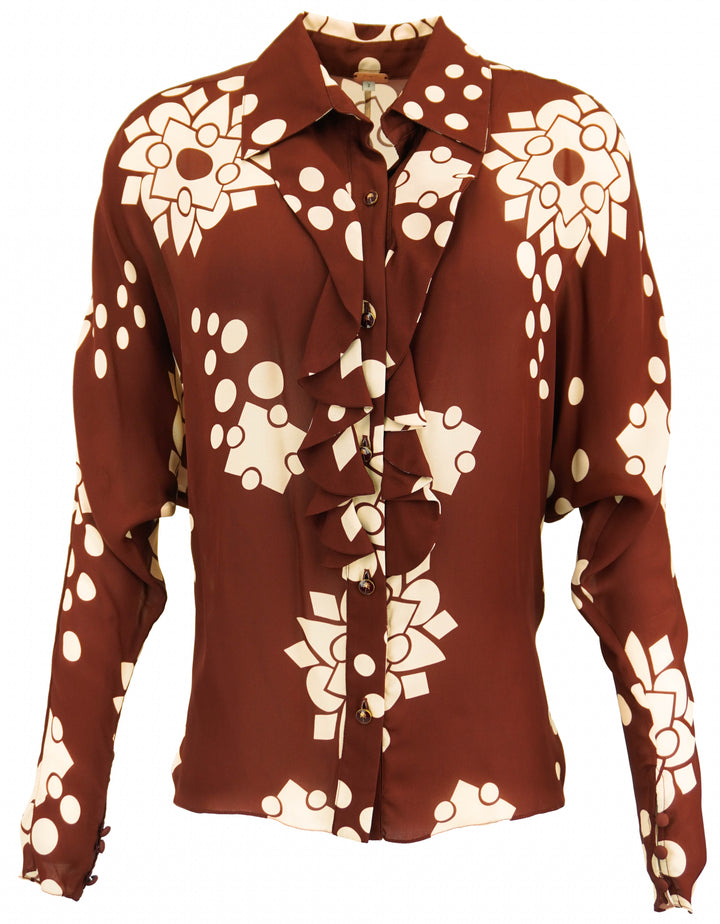 Johanna Ortiz Danzarina Shirt in Cool Colorado - Discounts on Johanna Ortiz at UAL