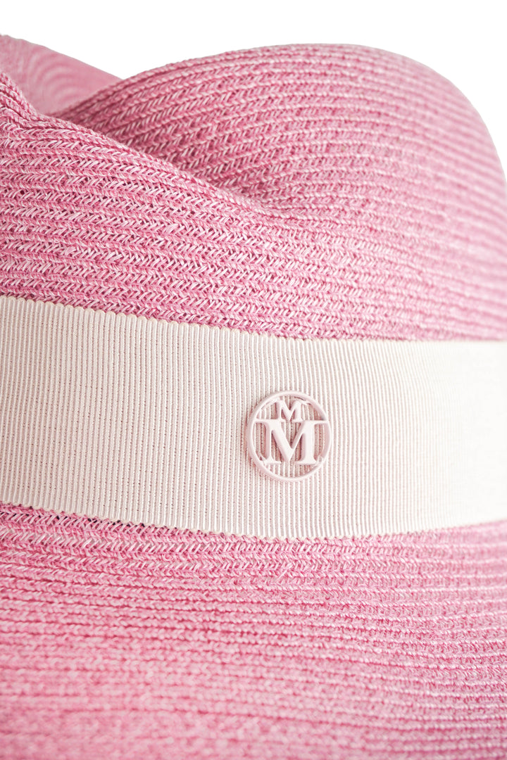 Maison Michel Virginie Hat in Bubblegum - Discounts on Maison Michel at UAL