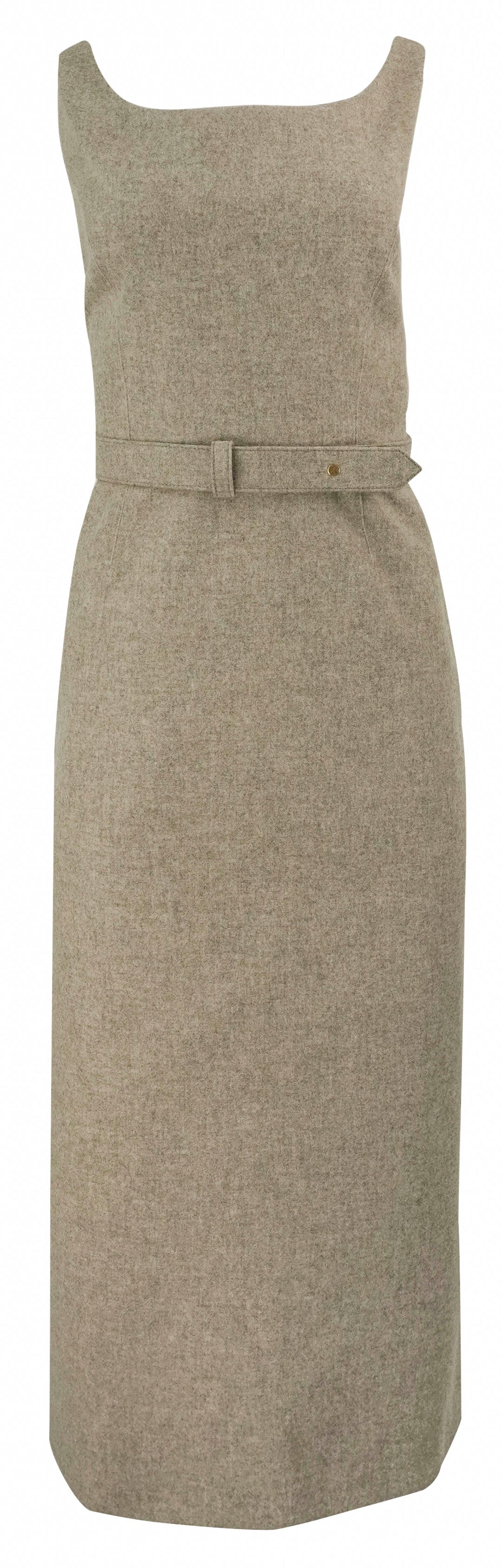 The Row Vadira Dress in Beige - Discounts on The Row at UAL