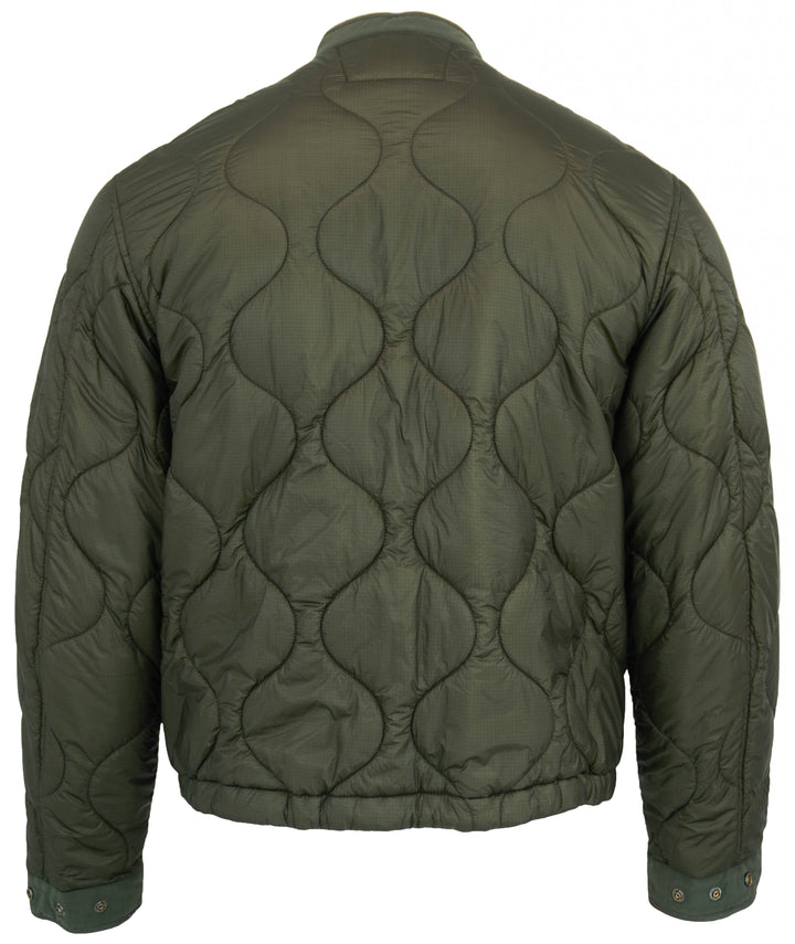 C.P. Company Quilted Jacket in Dark Green - Discounts on C.P.Company at UAL