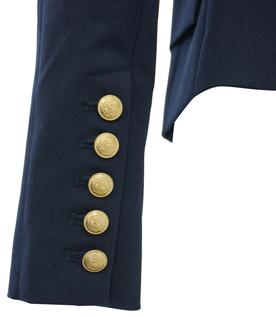 L'AGENCE Imogen Satin Lapel Blazer in Navy - Discounts on L'AGENCE at UAL