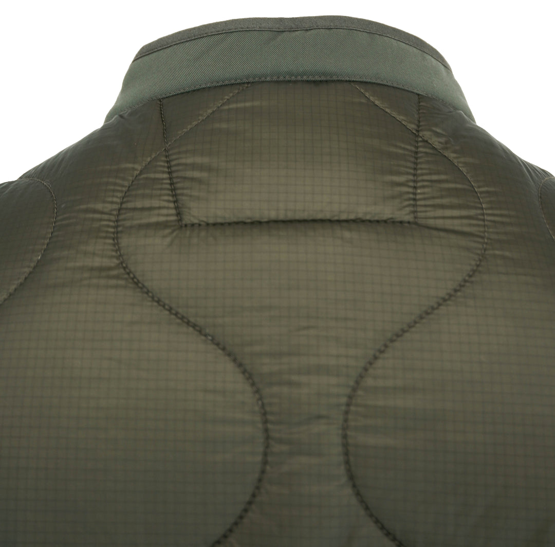 C.P. Company Quilted Jacket in Dark Green - Discounts on C.P.Company at UAL