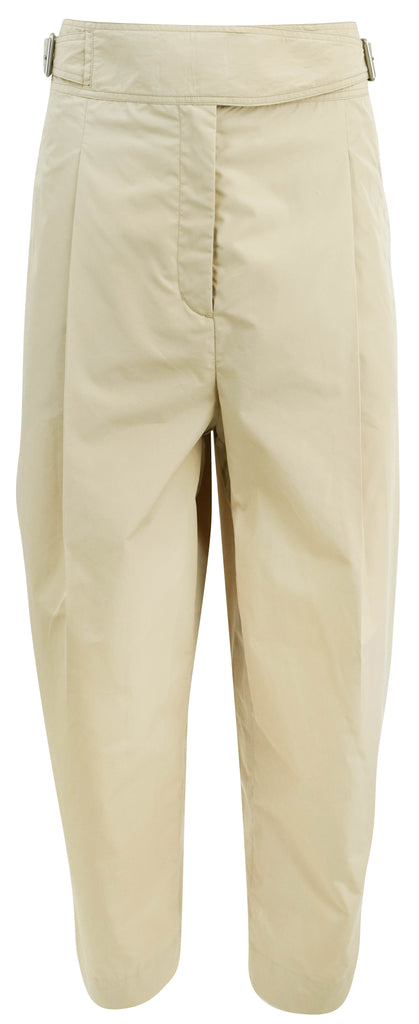 Phillip Lim Pleated Tapered Trouser in Khaki