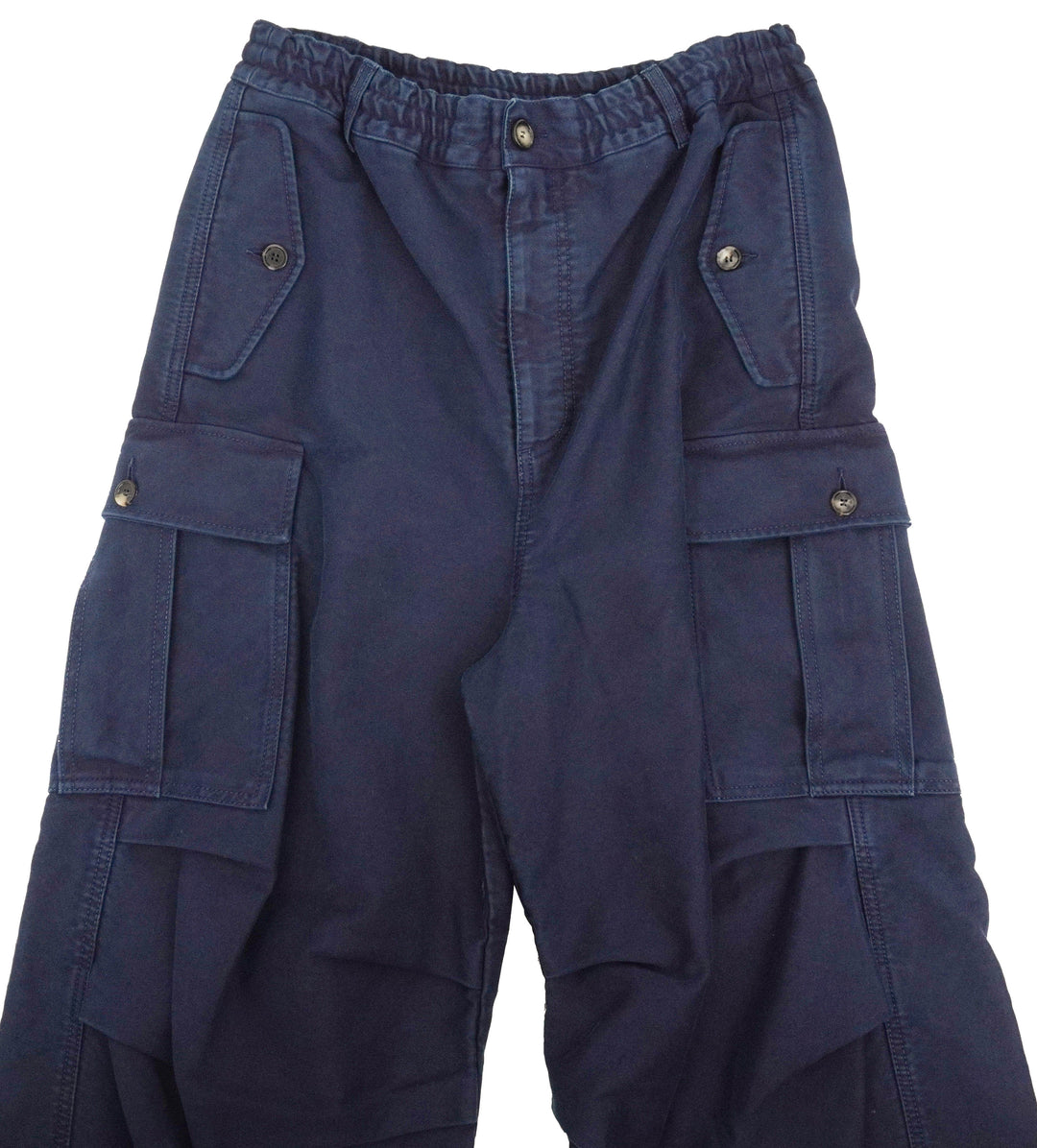 Marni Cargo Trousers in Navy - Discounts on MARNI at UAL