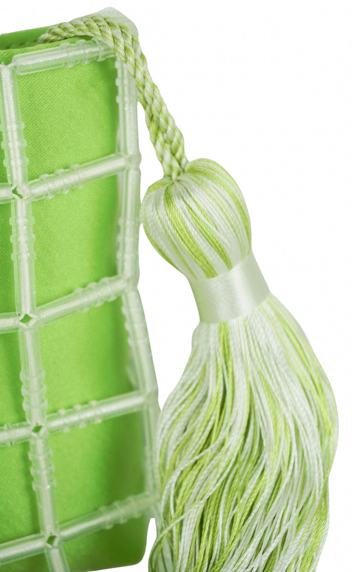 Carolina Santo Domingo Stella Clutch in Jade - Discounts on Carolina Santo Domingo at UAL