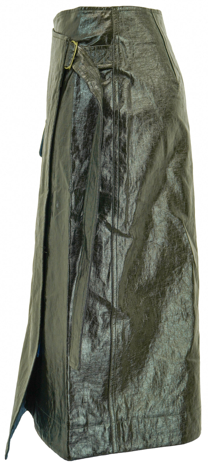 Ulla Johnson Coated Mila Skirt in Cypress - Discounts on Ulla Johnson at UAL