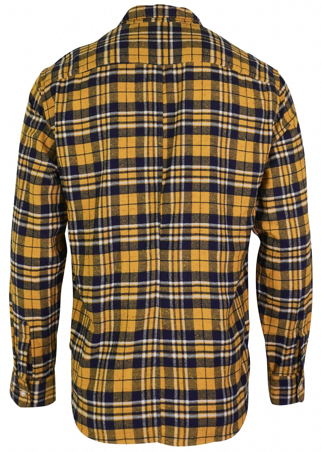 Frank & Eileen Finbar Shirt in Yellow and Navy Plaid - Discounts on Frank & Eileen at UAL