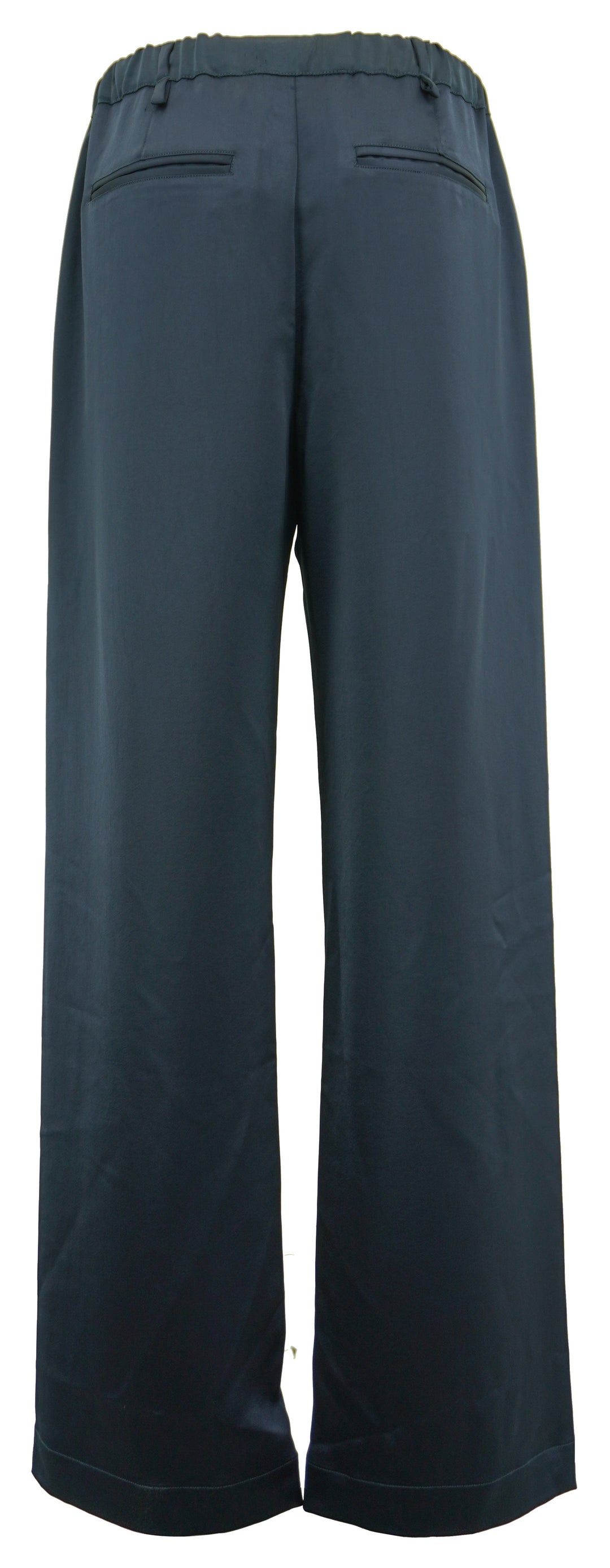 Proenza Schouler White Label Satin Magnus Pants in Ink - Discounts on Proenza Schouler White Label at UAL