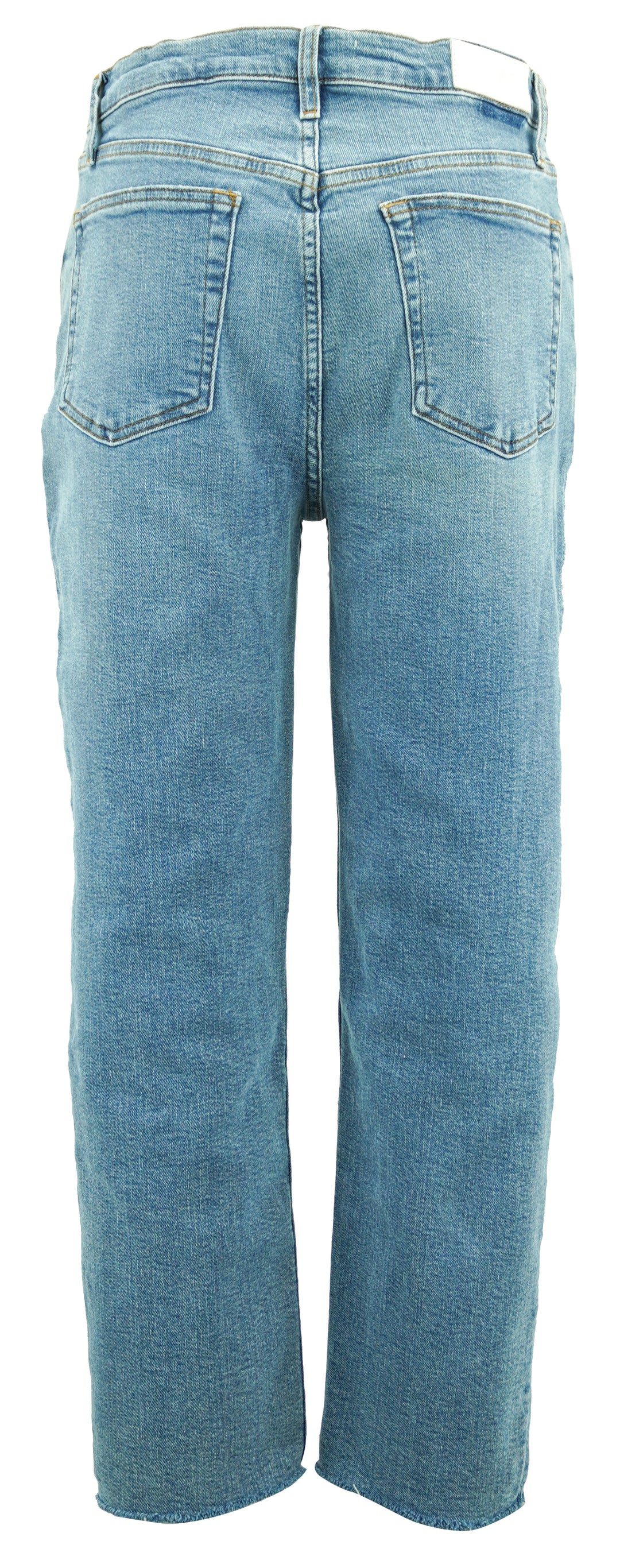 Re/Done 70s Stove Pipe Jeans in Destroyed Dawn - Discounts on RE/DONE at UAL