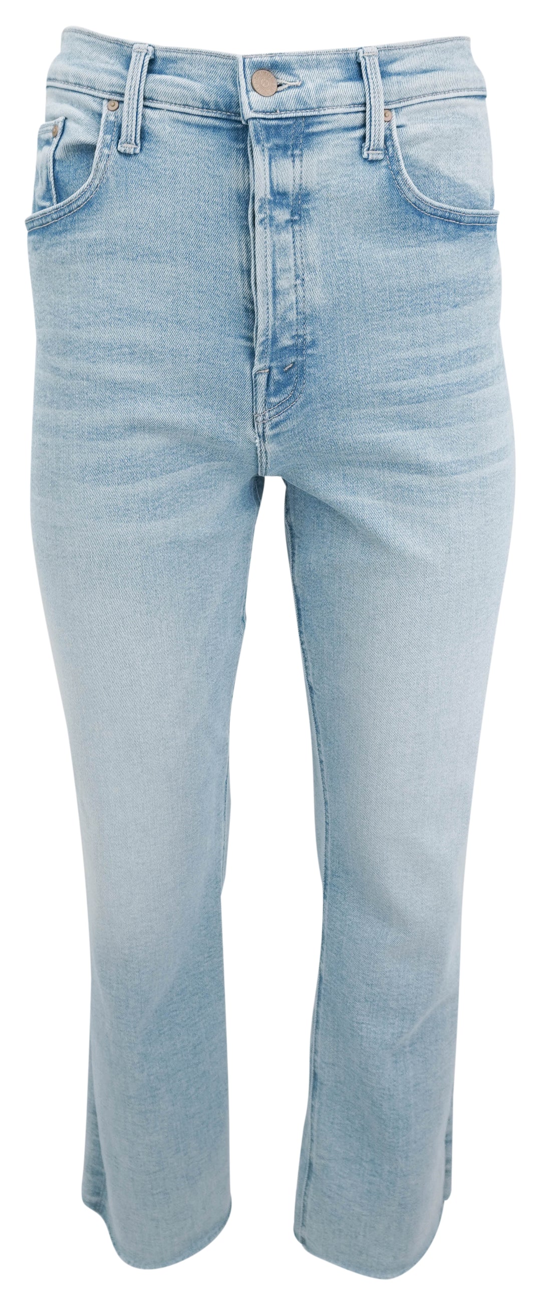 Mother The Tripper Ankle Fray Denim in Big Hair Dont Care - Discounts on Mother at UAL