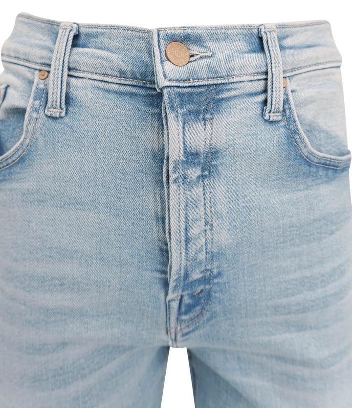 Mother The Tripper Ankle Fray Denim in Big Hair Dont Care - Discounts on Mother at UAL
