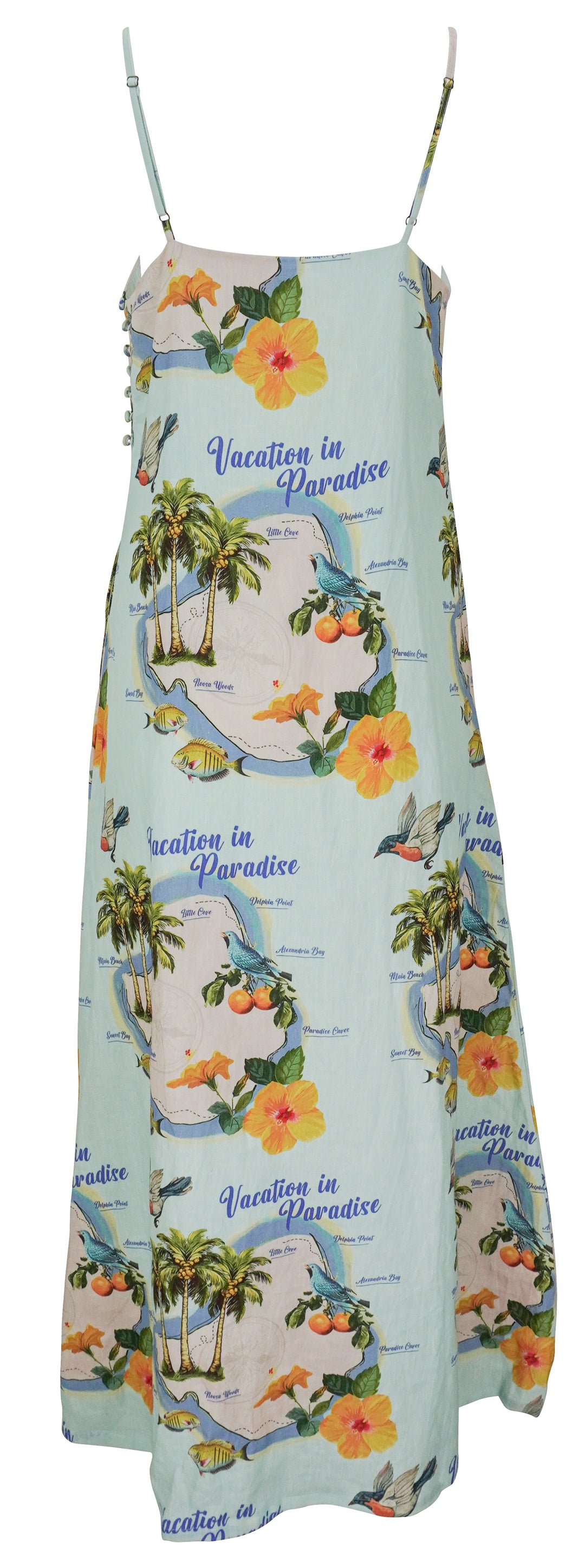 Palm. Noosa Heidi Dress in Palm Paradise - Discounts on Palm. Noosa at UAL