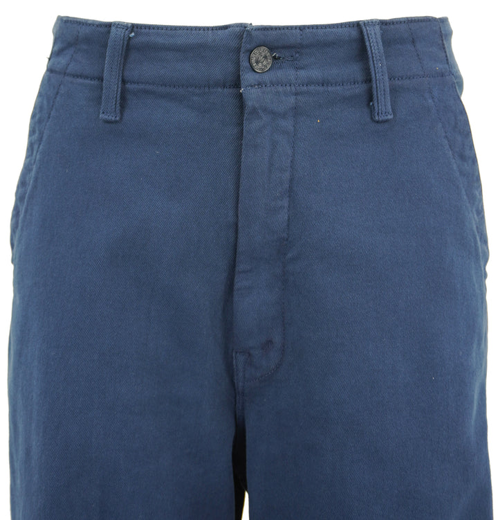 Mother The Major Zip Sneak Fray Jeans in Insignia Blue - Discounts on Mother at UAL
