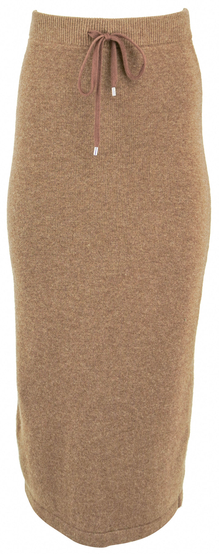 Rosetta Getty Drawstring Midi Skirt in Brown