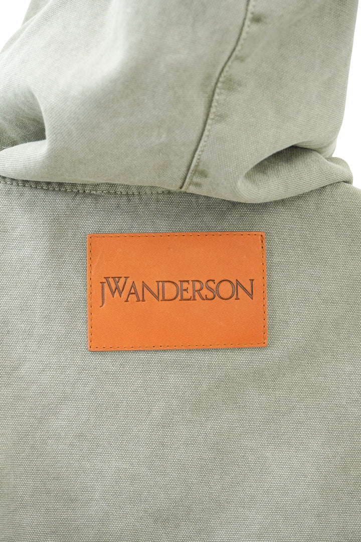 JW Anderson Canvas Pullover in Light Green - Discounts on JW Anderson at UAL