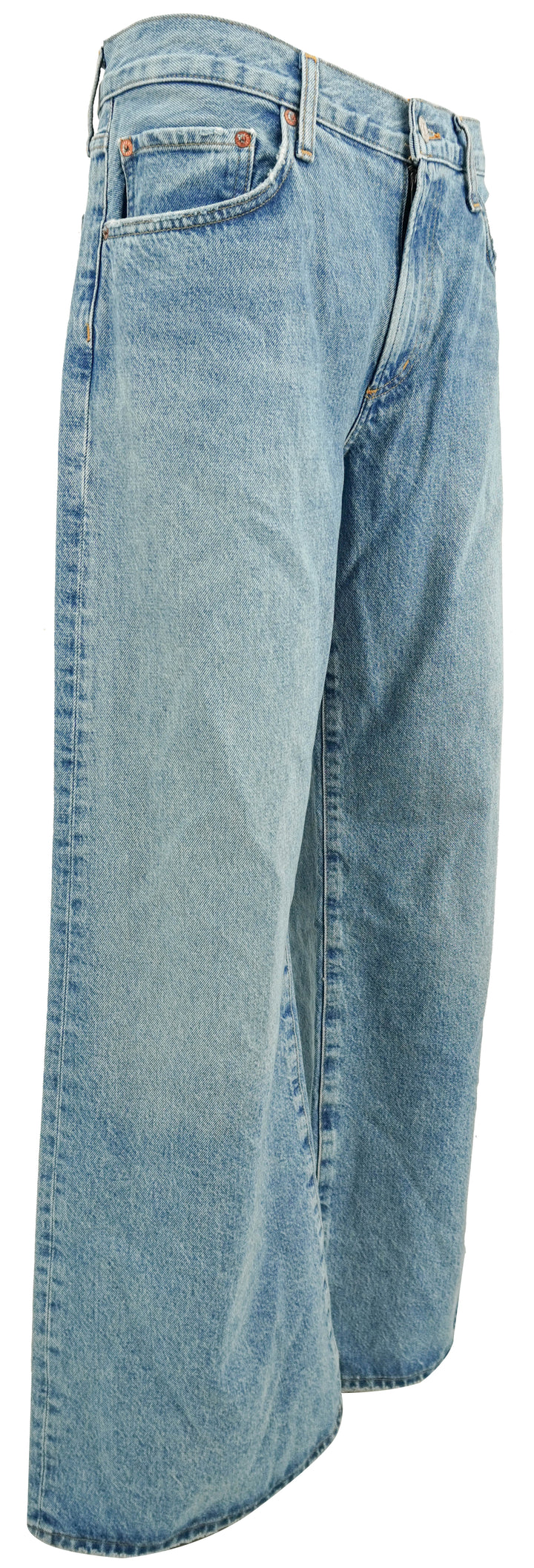Agolde Clara Low Rise Baggy Flare in Signal - Discounts on Agolde at UAL