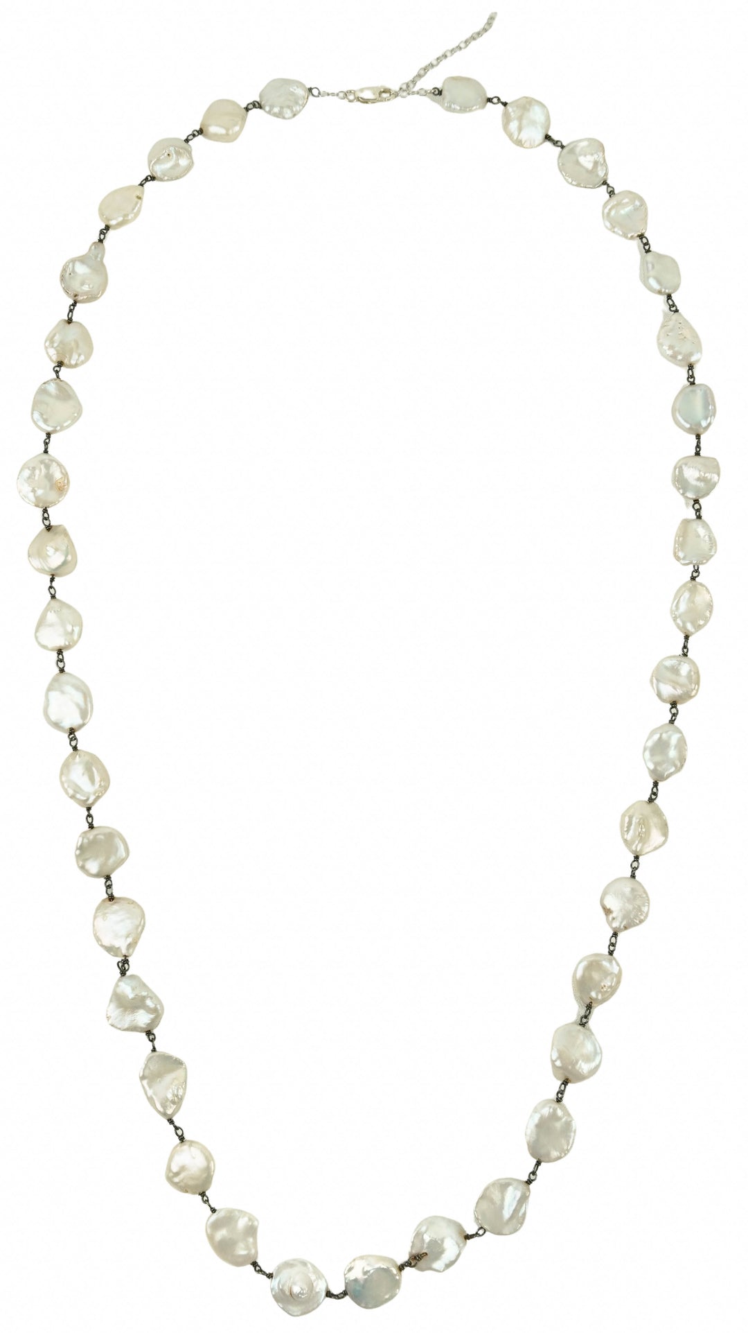 Ela Rae Diana Pearl and Black Rhodium Necklace - Discounts on Ela Rae at UAL
