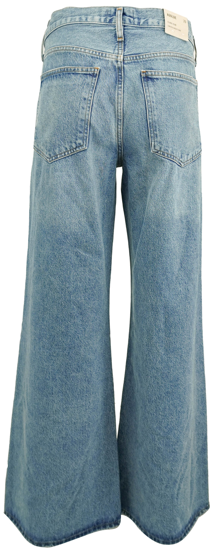 Agolde Clara Low Rise Baggy Flare in Signal - Discounts on Agolde at UAL
